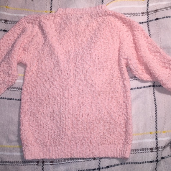 ♻️VINTAGE♻️Blair Peach Nubbly Chunky Sweater - Picture 3 of 6
